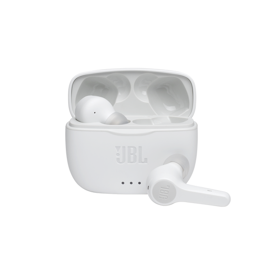 JBL Tune 215TWS - White - True wireless earbuds - Hero